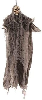 Halloween skelet hangend 60 cm Multikleur - Print