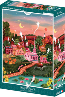Halloween Town Puzzel (1000 stukjes)