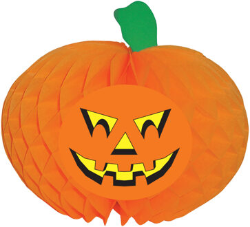 Halloween versiering pompoen - decoratie - Dia 30 cm - Brandvertragend papier