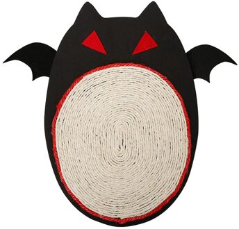 Halloween Vleermuis Vorm Kat Huisdier Bed Slijpen Klauw Speelgoed Tapijt Sisal Mat Dierbenodigdheden Kat Huis Домик Для Кошки #50