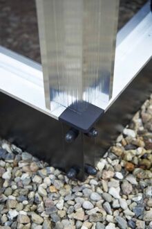 Halls Magnum 148 Tuinkas - Fundering - Zwart