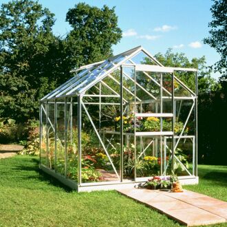 Halls Popular 86 Tuinkas met tuindersglas Zilver