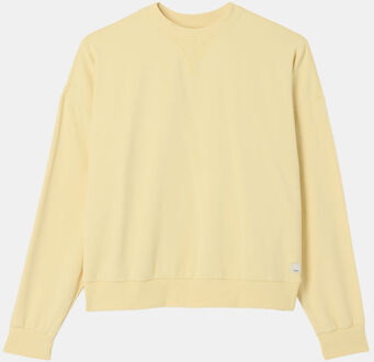 Halo Modern Crew Top Dames Geel