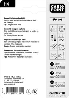 Halogeen Autolamp Super White H4 60/55w