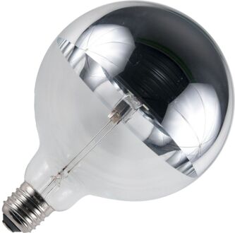 Halogeen globe kopspiegellamp 42W grote fitting E27 125mm