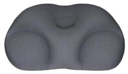 Hals Care Foam Kussen 4 Kleuren Schuim Deeltjes Kussen Nek Kussen Fiber Trage Rebound Zacht Kussen Massager Cervicale Gezondheidszorg donker grijs