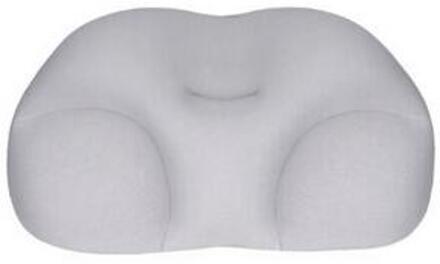 Hals Care Foam Kussen 4 Kleuren Schuim Deeltjes Kussen Nek Kussen Fiber Trage Rebound Zacht Kussen Massager Cervicale Gezondheidszorg licht grijs