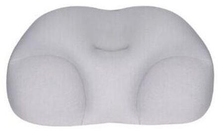 Hals Care Foam Kussen 4 Kleuren Schuim Deeltjes Kussen Nek Kussen Fiber Trage Rebound Zacht Kussen Massager Cervicale Gezondheidszorg licht grijs