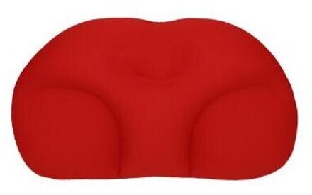 Hals Care Foam Kussen 4 Kleuren Schuim Deeltjes Kussen Nek Kussen Fiber Trage Rebound Zacht Kussen Massager Cervicale Gezondheidszorg rood