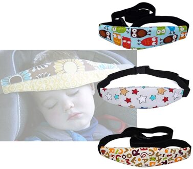 Hals Ondersteuning Set, verstelbare Zuigelingen en Baby Slaap Hals Relief Bevestiging Band Baby Kid Hoofd Ondersteuning Houder Slapen Riem Auto