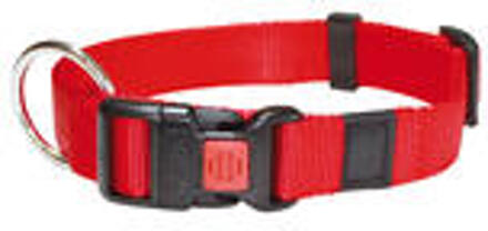Halsband Sport Plus Verstelbaar - 10 mm x 20-35 cm - Rood