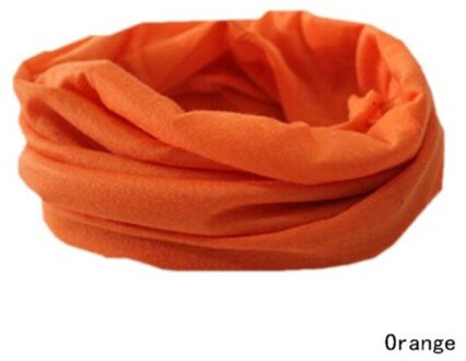 Halswarmer Sjaal Halsdoek Hoofddoek Fietsen Sport Hoofddoek Gezichtsmasker Hoofddeksels DO2 Oranje
