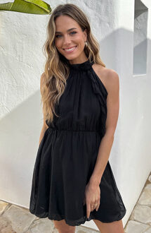 Halter Jurk Roselle Limited Zwart