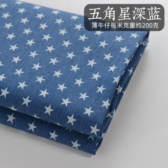Halve Meter 100% Katoen Gewassen Denim Stof Voor Broek Garment Bag Materiaal T1264 4thin denim