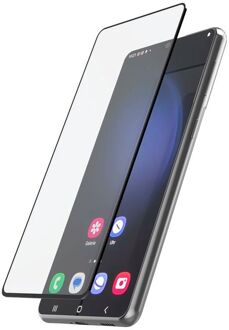 Hama 3D-Full-screenprotector geschikt voor Samsung Galaxy S22+ - Gehard glas - Anti-vingerafdrukcoating - Helderheid in HD-kwaliteit- Zwart 1 stuk