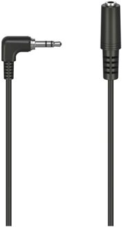Hama Audio-adapter, 2,5mm jack stekker - 3,5mm jack koppeling, stereo Luidspreker kabel