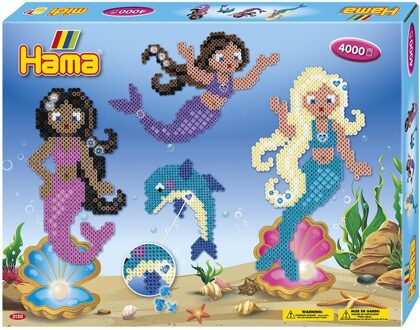 Hama Beads - Midi - Giftbox - Mermaids (383150)