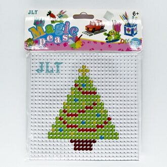 Hama Bean Set Hama Kraal Speelgoed Hama Bead 3D Puzzel Diy Speelgoed Cartoon Kerst Kerstboom Kinderen Educatief Speelgoed