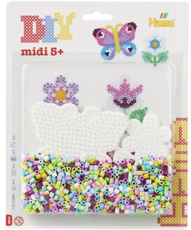 Hama Blister Blume und Schmetterling Multikleur