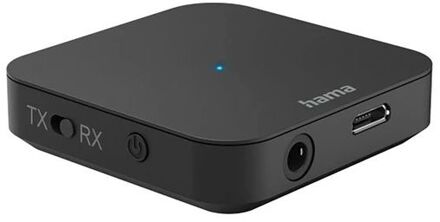 Hama BT-Senrex Bluetooth Audio Zender/Ontvanger - 2-in-1 Adapter - Zwart