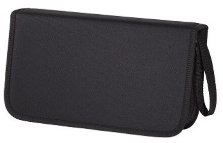 Hama CD/DVD/Blu-ray wallet nylon 104 stuks Audio accessoire Zwart