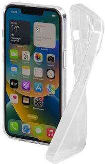 Hama Crystal Clear Cover Hoesje geschikt voor Apple iPhone 14 - Transparant