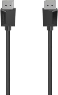 Hama DisplayPort-kabel, DP 1.2, Ultra-HD 4K, 1,5 m Optische kabel Zwart