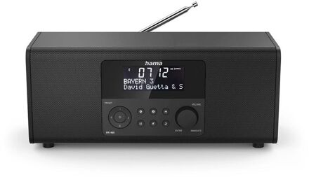 Hama DR1400 DAB radio Zwart