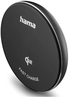 Hama Draadloze Qi2-oplader 15 W bureau Oplader Zwart