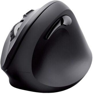 Hama Ergonomische draadloze muis EMW-500 Muis Zwart