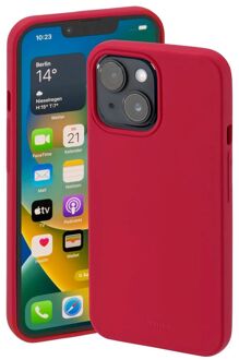 Hama Finest Feel Cover Hoesje geschikt voor Apple iPhone 14 Plus - Rood