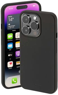 Hama Finest Feel Cover Hoesje geschikt voor Apple iPhone 14 Pro Max - Zwart