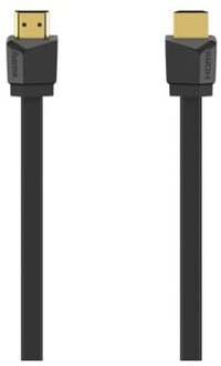 Hama High-speed HDMI-kabel Flexi-Slim, 4K, conn. - conn., ethernet, 1,5 m HDMI kabel Zwart