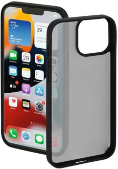 Hama Invisible Cover Hoesje geschikt voor Apple iPhone 13 Pro Max - Hard Cover - Schokabsorberend - Krasbestendig - Perfecte Pasvorm - Zwart