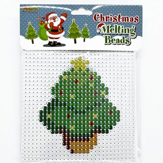 Hama Kralen Set Hama Kraal Speelgoed Hama Bead 3D Puzzel Diy Speelgoed Cartoon Kerst Kerstboom Kinderen Educatief Speelgoed