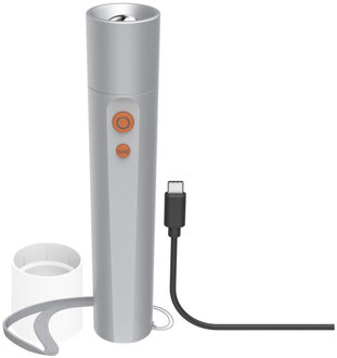 Hama Led-zaklamp oplaadbaar, 4 standen + SOS Grijs