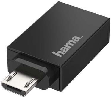 Hama Micro-USB-OTG-Adapter to USB-A, USB 2.0, 480 Mbps Kabel
