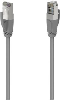 Hama Netwerkkabel, CAT-5e, 1 Gbit/s, F/UTP afgeschermd, 10,00 m UTP kabel Grijs