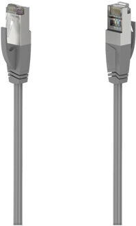 Hama Netwerkkabel, CAT-5e, 1 Gbit/s, F/UTP afgeschermd, 5,00 m UTP kabel Grijs