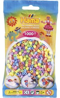 Hama pastel - 1000 stuks Multikleur