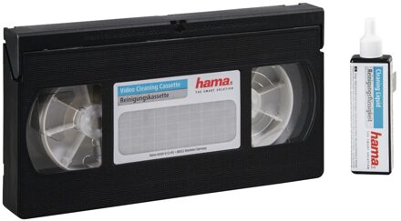 Hama Reinigingscassette VHS/S-VHS Audio accessoire Zwart