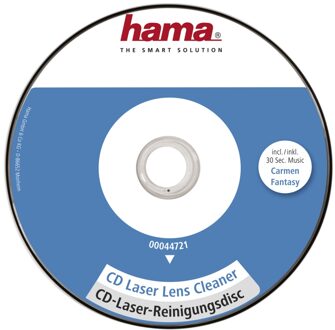 Hama Reinigingsdisc voor CD-speler Audio accessoire Blauw