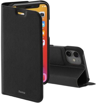 Hama Slim Pro Booktype iPhone 12 Mini hoesje - Zwart