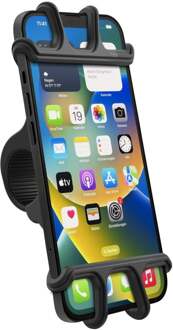 Hama Smartphone fietshouder voor apparaten met 6-8 cm breedte/13-15 cm hoogte Telefoonhouder Zwart