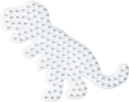 Hama Strijkkralen Grondplaat Dino Wit