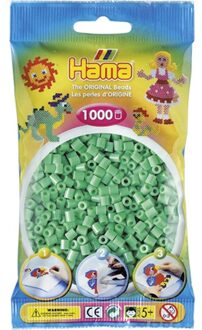 Hama Strijkkralen Hama 1000 Stuks Mint Blauw