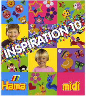 Hama Strijkkralen Voorbeeldenboekje 'Nummer 10'