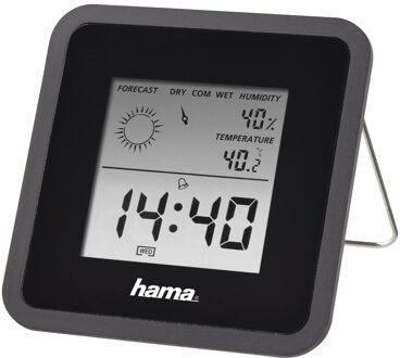 Hama Thermo-/hygrometer TH50 Weerstation Zwart