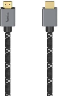 Hama Ultra high-speed HDMI-kabel, connector-connector, 8K, metaal, 2,0 m HDMI kabel