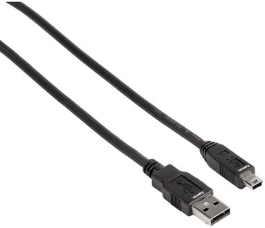Hama USB-kabel A-Mini-B 1,8 meter